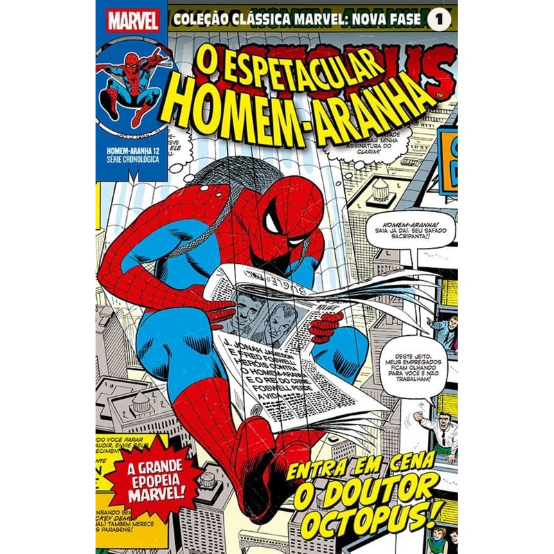 Coleção Clássica Marvel: Nova Fase Vol. 01 - Homem-Aranha 12