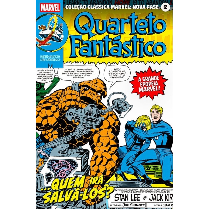 Coleção Clássica Marvel: Nova Fase Vol. 02 - Quarteto Fantástico 14