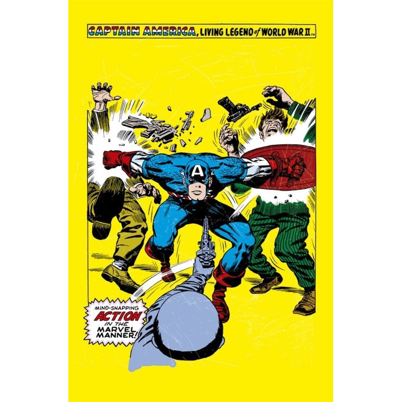 Coleção Clássica Marvel: Nova Fase Vol. 08 - Capitão América 5 - Quando Adormecido Desperta!