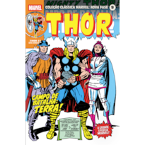 Coleção clássica marvel: nova fase vol. 09 - thor 11 - campo de batalha: terra!