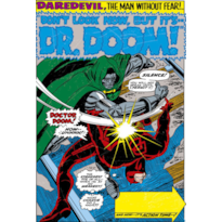 Coleção clássica marvel: nova fase vol. 21 - demolidor 8 - não olhe agora, mas é. o doutor destino!