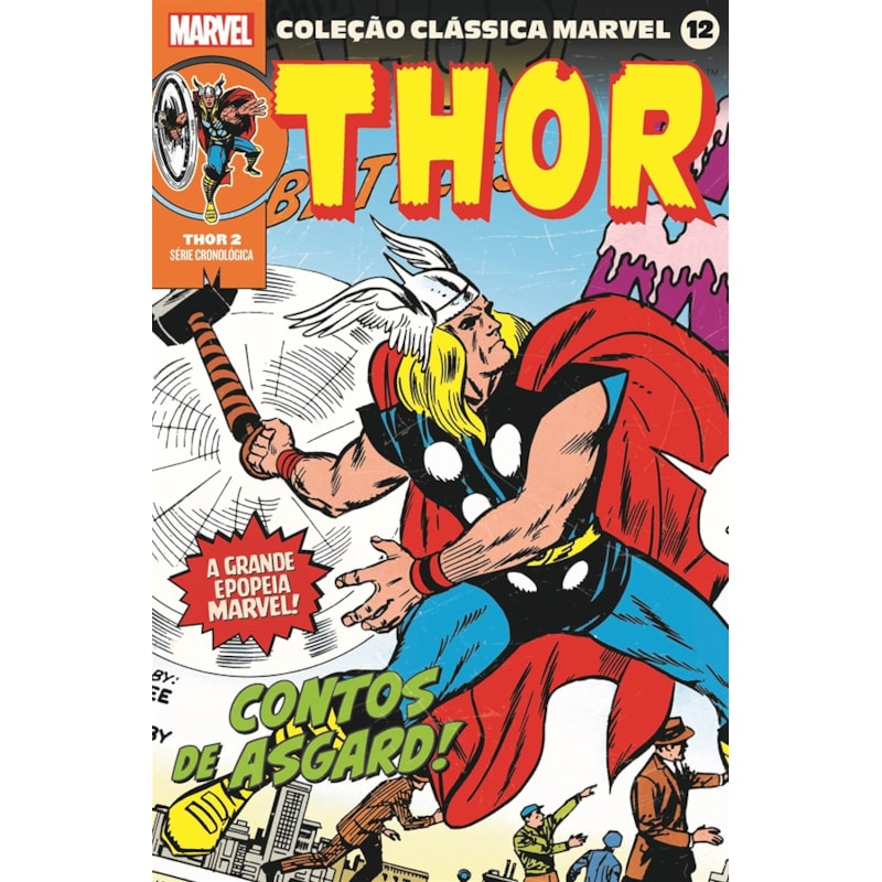 Coleção clássica marvel vol. 12 - thor vol. 2
