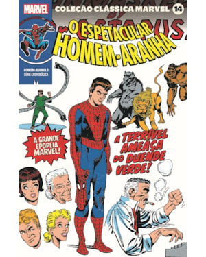 Coleção clássica marvel vol. 14 - homem-aranha vol. 3