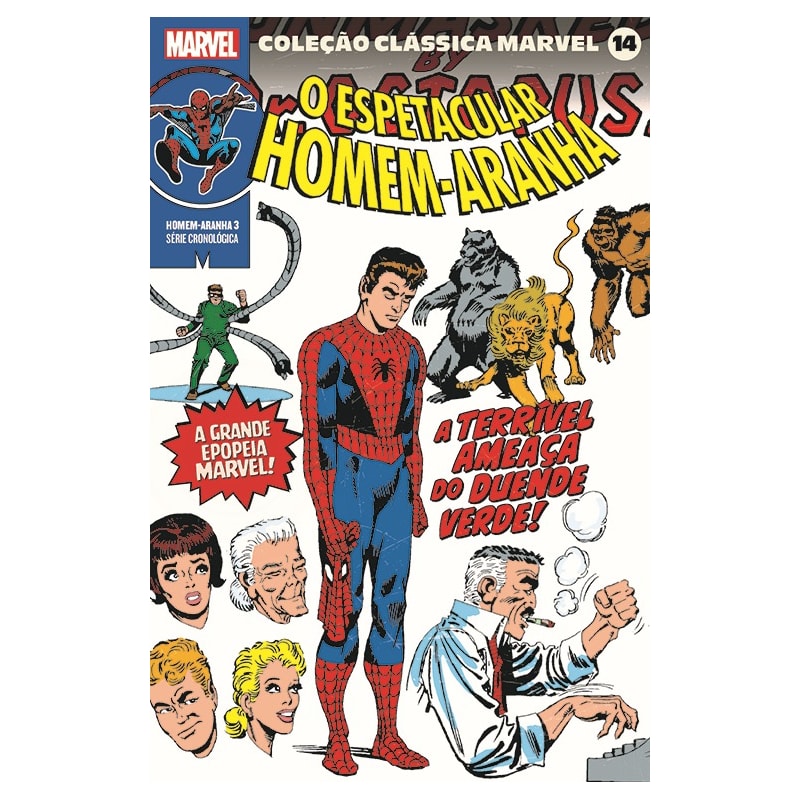 Coleção clássica marvel vol. 14 - homem-aranha vol. 3