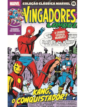Coleção clássica marvel vol. 15 - vingadores vol. 2
