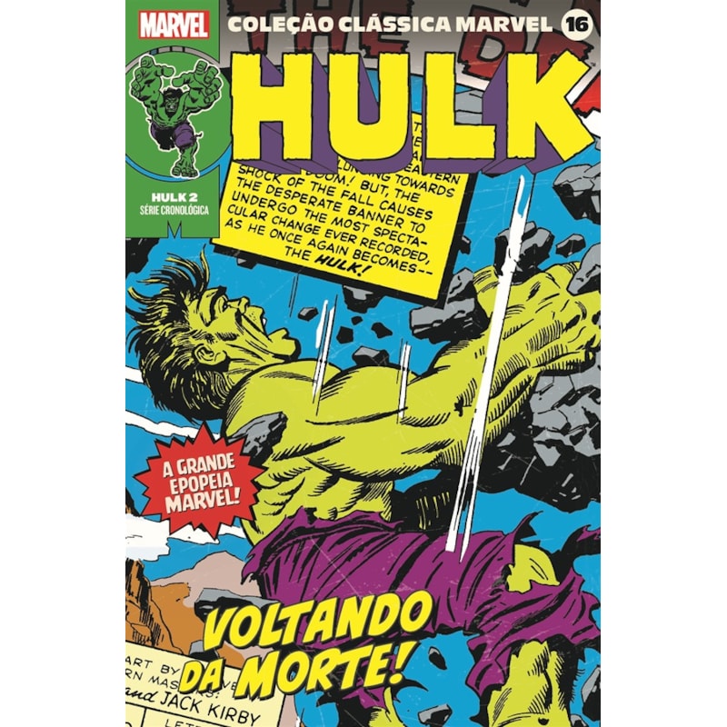 Coleção clássica marvel vol. 16 - hulk vol. 2