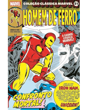 Coleção clássica marvel vol. 21 - homem de ferro vol. 3