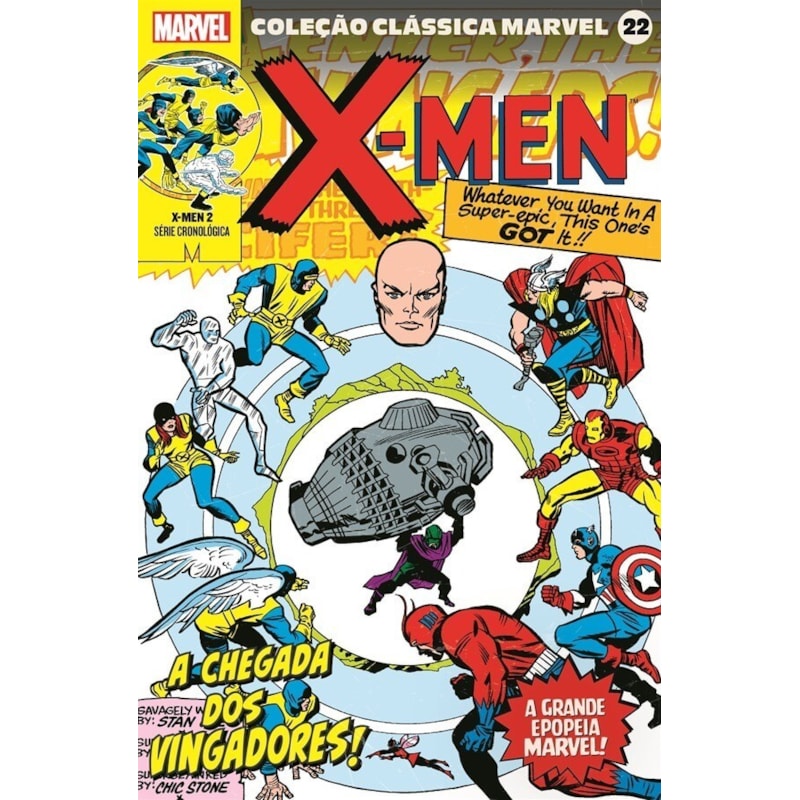 Coleção clássica marvel vol. 22 - x-men vol. 2
