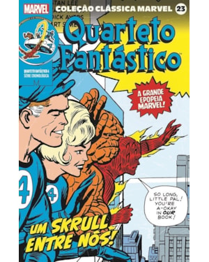 Coleção clássica marvel vol. 23 - quarteto fantástico vol. 4