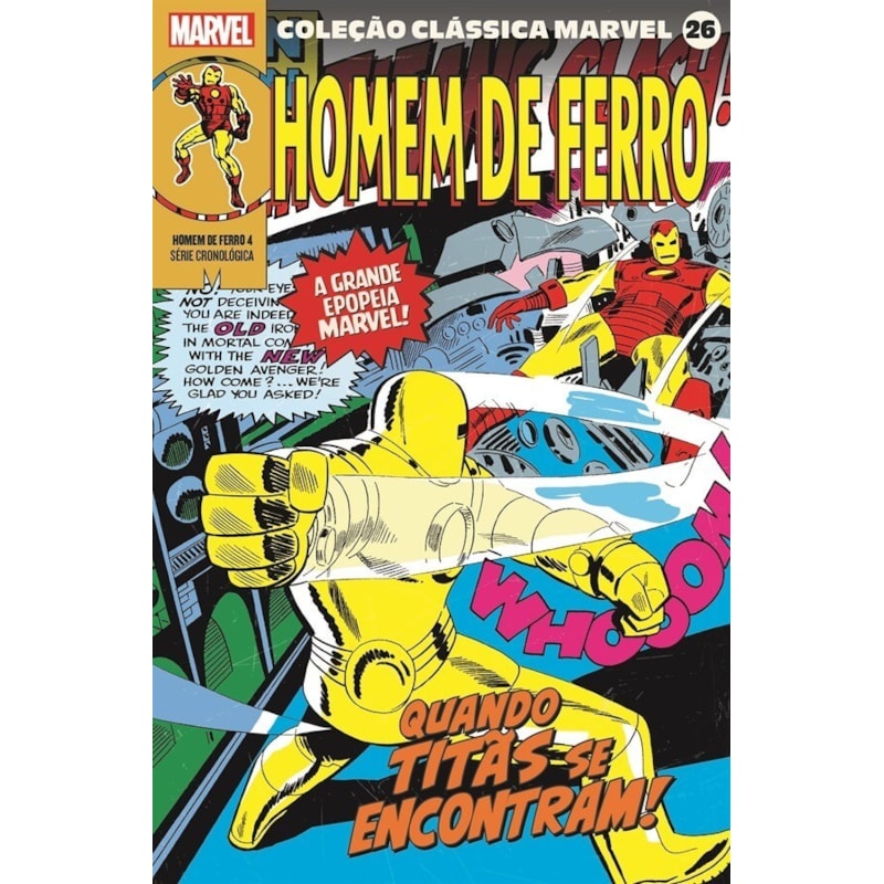 Coleção clássica marvel vol.26 - homem de ferro vol.04