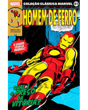 Coleção clássica marvel vol. 41 - homem de ferro vol. 5