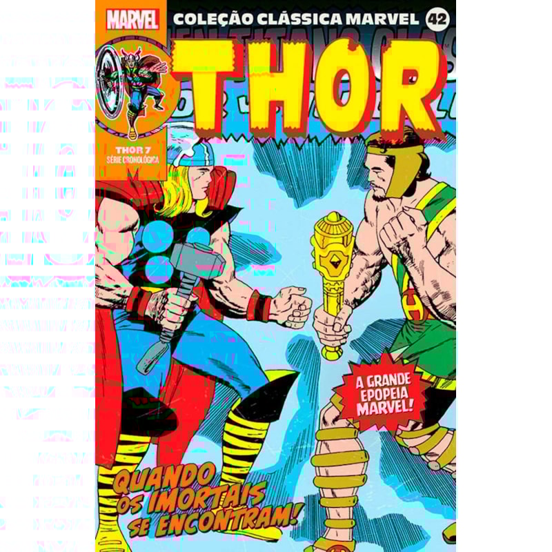 COLEÇÃO CLÁSSICA MARVEL VOL. 42 - THOR VOL. 7