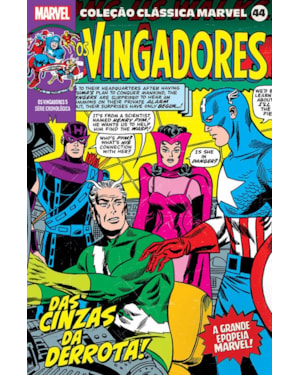 Coleção clássica marvel vol. 44 - vingadores vol. 5