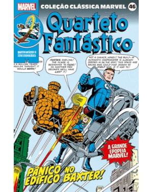 Coleção clássica marvel vol. 46 - quarteto fantástico 10