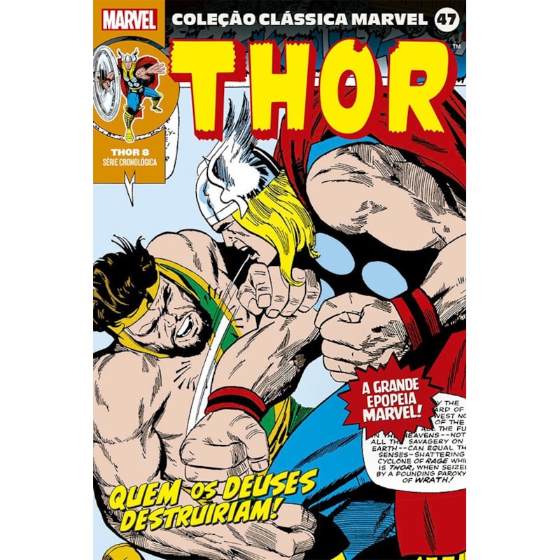 Coleção clássica marvel vol. 47 - thor 08