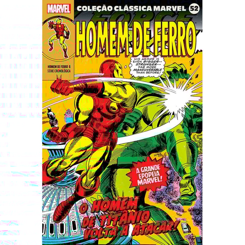Coleção clássica marvel - vol. 52 - homem de ferro 06