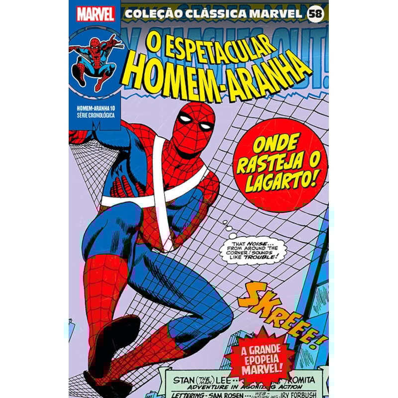 Coleção clássica marvel vol. 58 - homem-aranha 10