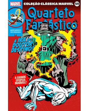 Coleção clássica marvel vol. 59 - quarteto fantástico 13