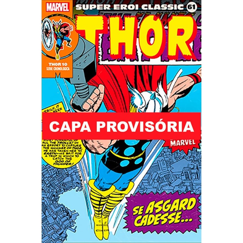 Coleção clássica marvel vol. 61 - thor 10