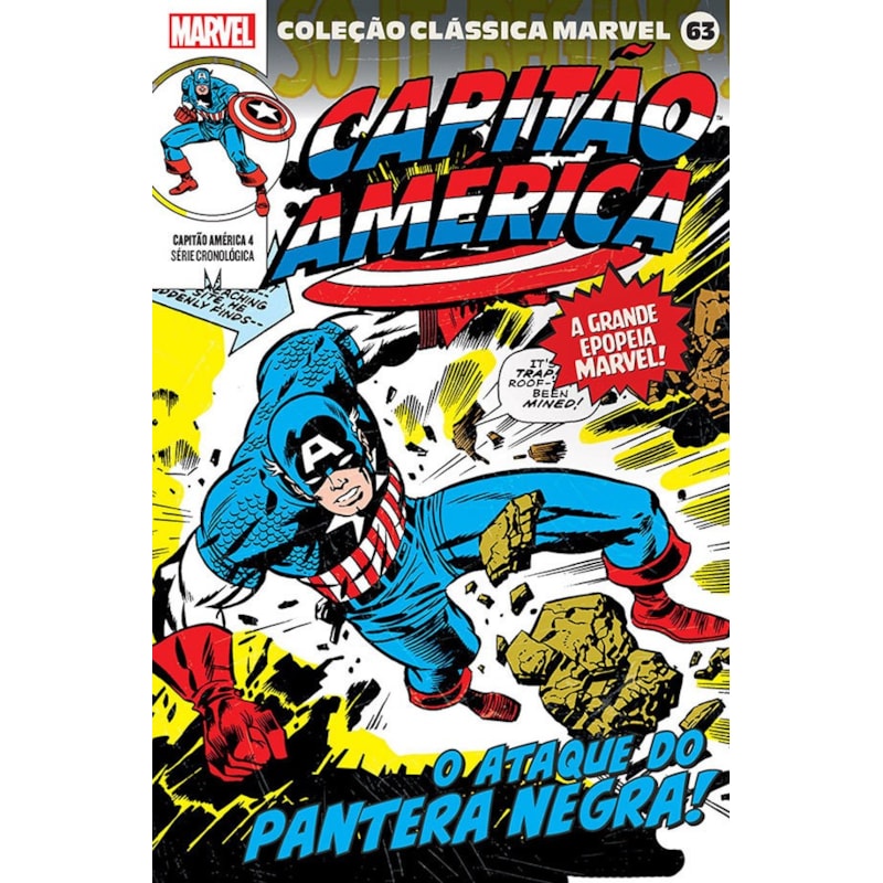 Coleção clássica marvel vol. 63 - capitão América 04