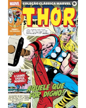 Coleção clássica marvel vol. 9 - thor vol. 1