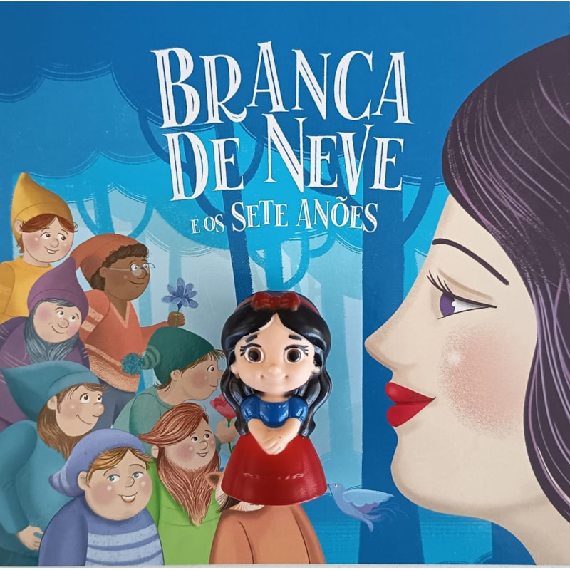 Coleção Classicos - Branca de Neve - Com Dedoche