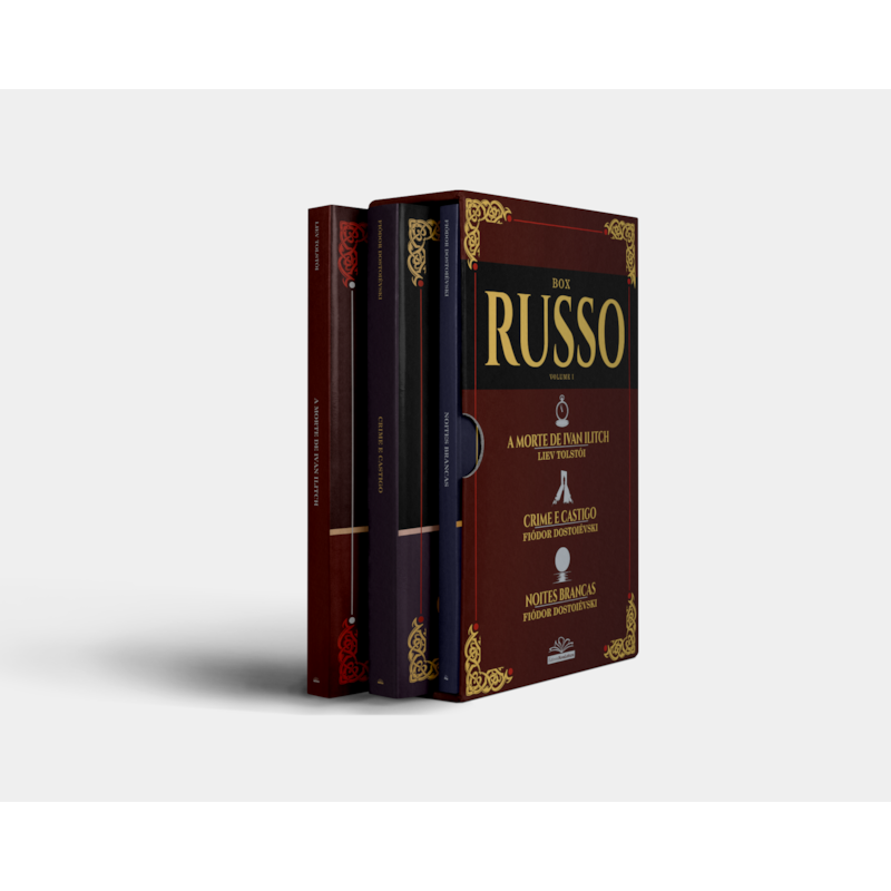 COLEÇÃO CLÁSSICOS RUSSOS VOL. I | BOX COM 3 LIVROS