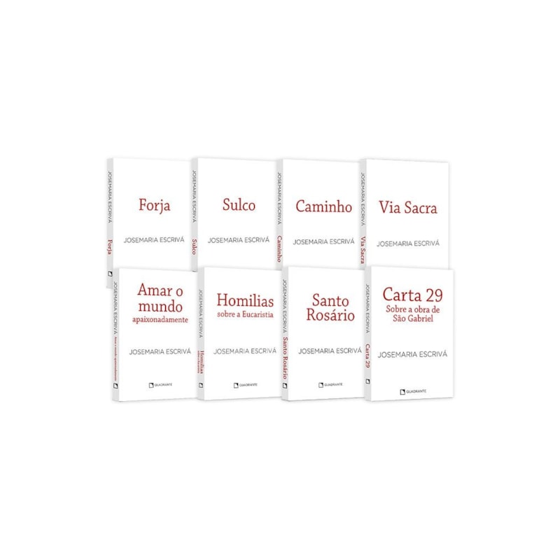 COLEÇÃO COMPLETA POCKET SÃO JOSEMARIA ESCRIVÁ