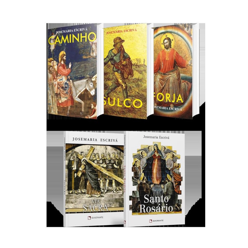 COLEÇÃO COMPLETA POCKET SÃO JOSEMARIA ESCRIVÁ