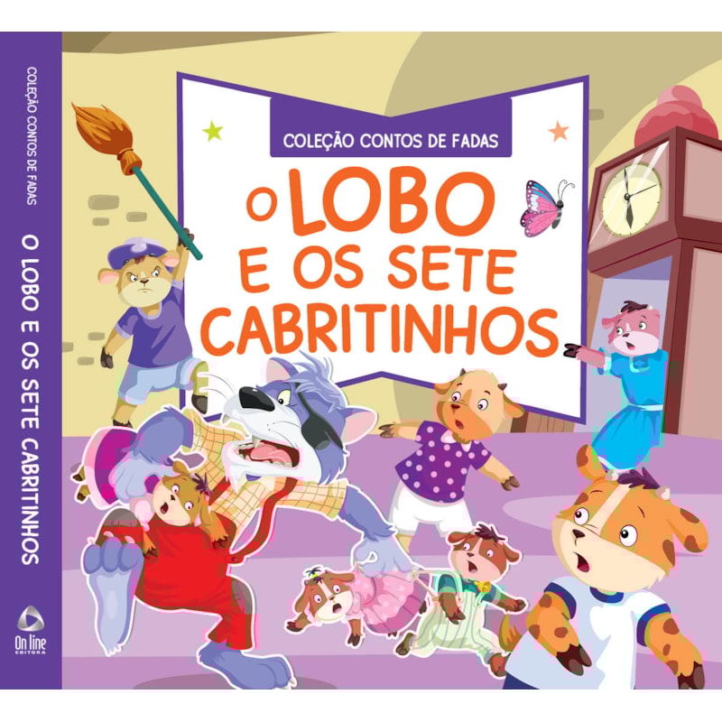 COLEÇÃO CONTOS DE FADAS - O LOBO E OS 7 CABRITINHOS