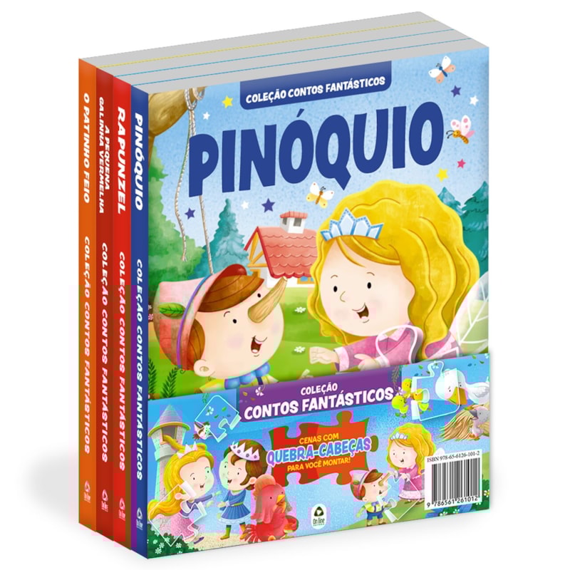 COLEÇÃO CONTOS FANTÁSTICOS - KIT COM 4 LIVROS