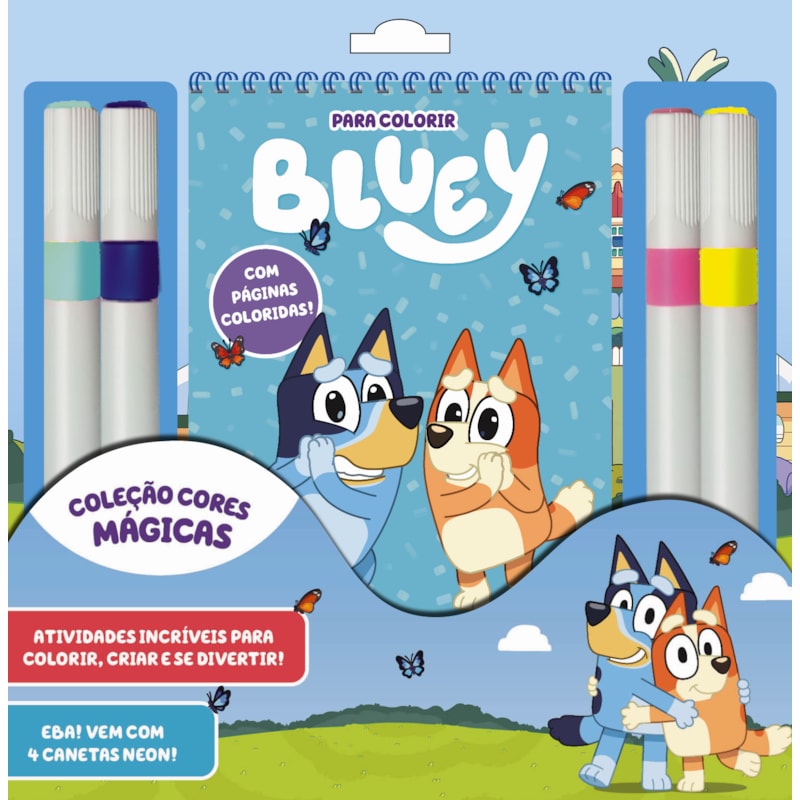 COLEÇÃO CORES MÁGICAS - BLUEY