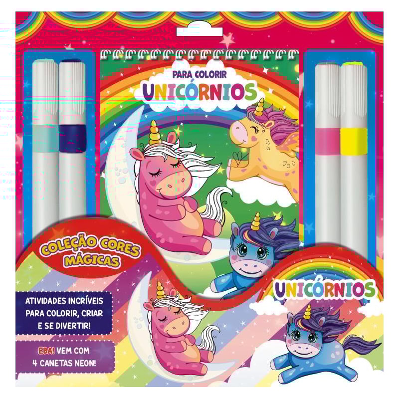 COLEÇÃO CORES MÁGICAS - UNICÓRNIOS