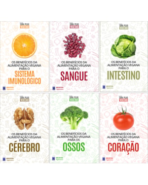 COLEÇÃO CURA PELOS VEGETAIS (6 VOLUMES)