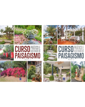 COLEÇÃO CURSO PRÁTICO E ILUSTRADO DE PAISAGISMO (2 VOLUMES)