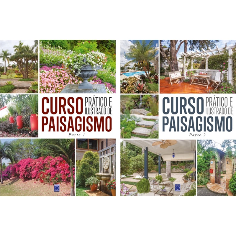 COLEÇÃO CURSO PRÁTICO E ILUSTRADO DE PAISAGISMO (2 VOLUMES)