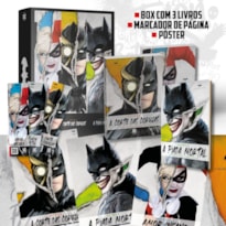 COLEÇÃO DC COMICS - BOX COM 3 LIVROS + PÔSTER + MARCADORES