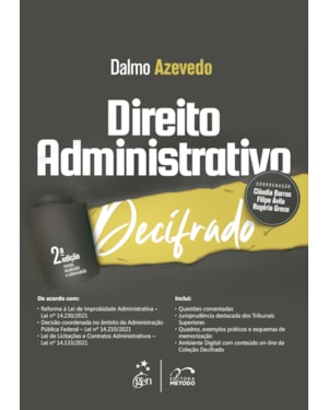 COLEÇÃO DECIFRADO - DIREITO ADMINISTRATIVO DECIFRADO - 2ª EDIÇÃO 2023