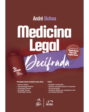 COLEÇÃO DECIFRADO - MEDICINA LEGAL DECIFRADA - 3ª EDIÇÃO 2023