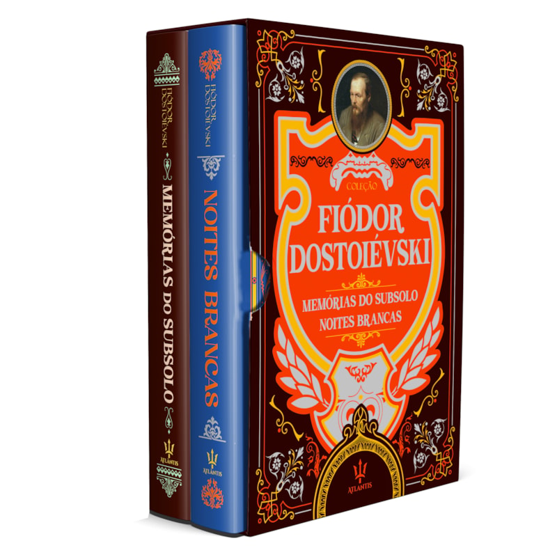 COLEÇÃO DOSTOIÉVSKI - BOX COM 2 LIVROS - EDIÇÃO DE LUXO
