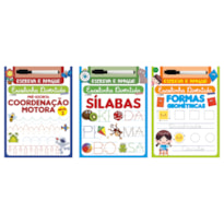 COLEÇÃO ESCOLINHA DIVERTIDA ESPECIAL - KIT COM 3 LIVROS