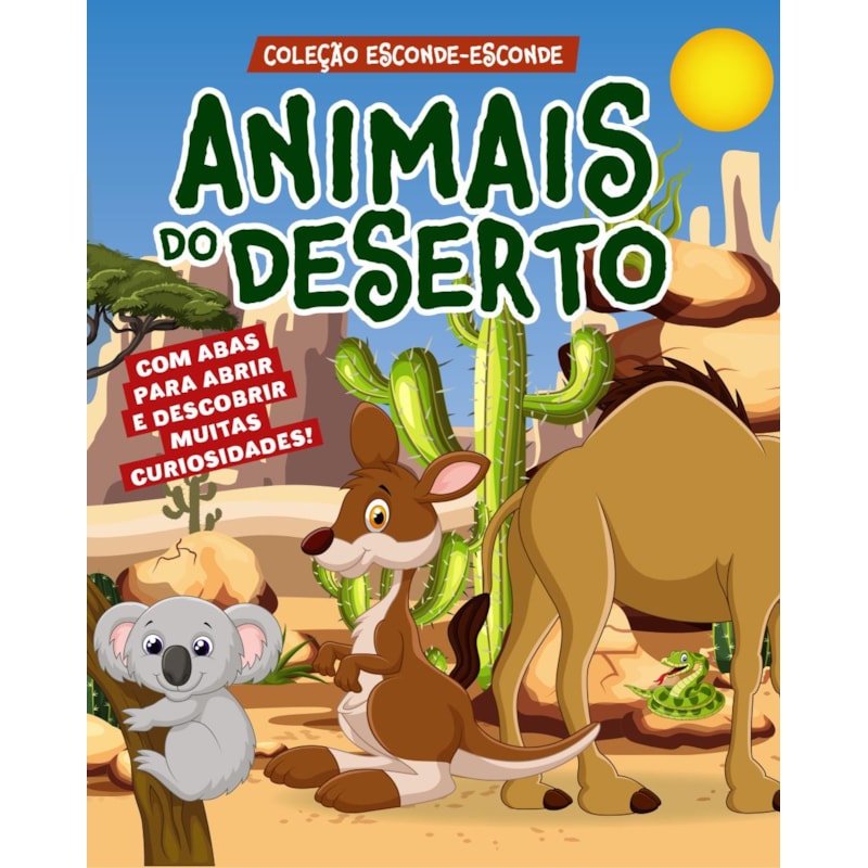 COLEÇÃO ESCONDE-ESCONDE - ANIMAIS DO DESERTO