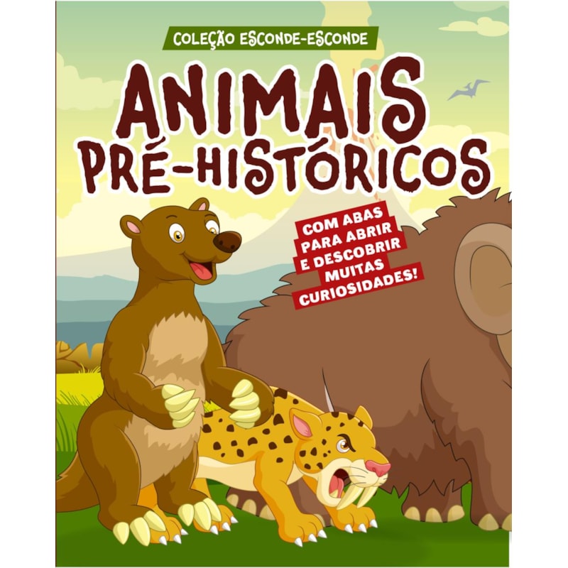 COLEÇÃO ESCONDE-ESCONDE - ANIMAIS PRÉ-HISTÓRICOS
