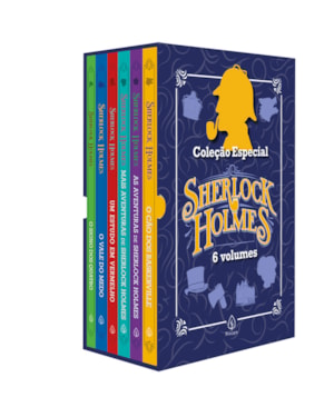 COLEÇÃO ESPECIAL SHERLOCK HOLMES - BOX COM 6 LIVROS