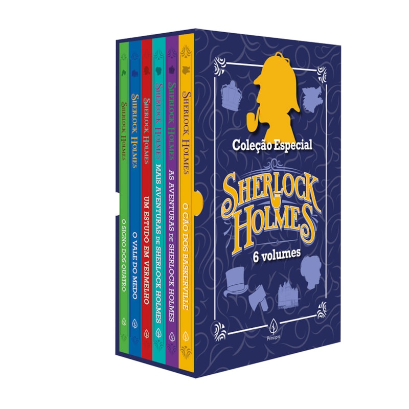 COLEÇÃO ESPECIAL SHERLOCK HOLMES - BOX COM 6 LIVROS