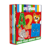 COLEÇÃO ESPIE E APRENDA - BOX COM 4 LIVRINHOS