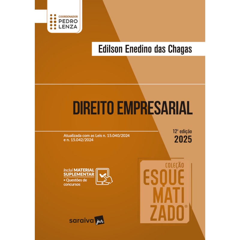 COLEÇÃO ESQUEMATIZADO - DIREITO EMPRESARIAL - 12ª EDIÇÃO 2025