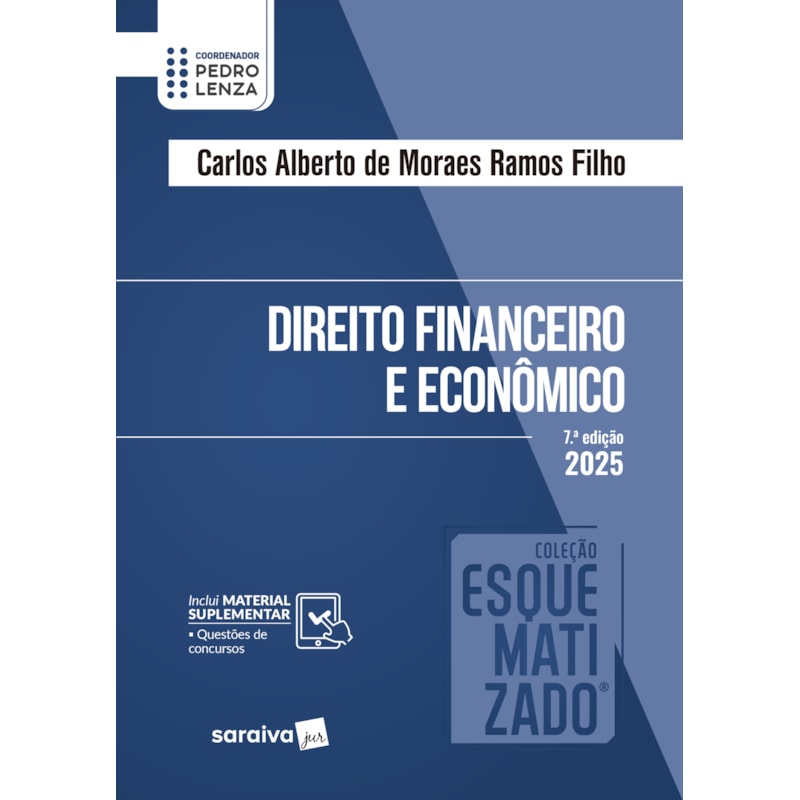 COLEÇÃO ESQUEMATIZADO - DIREITO FINANCEIRO E ECONÔMICO - 7ª EDIÇÃO 2025