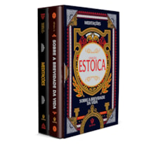 COLEÇÃO ESTOICA - BOX COM 2 LIVROS - EDIÇÃO DE LUXO