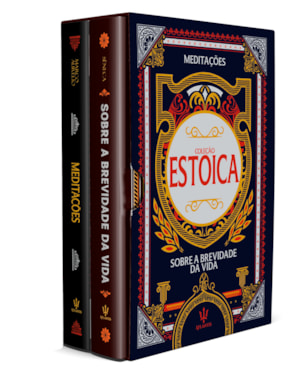 COLEÇÃO ESTOICA - BOX COM 2 LIVROS - EDIÇÃO DE LUXO